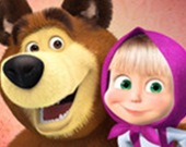 Маша и Медведь - Пазл-головоломка для детей
