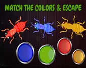 Муравьи: нажимай на цветных муравьев