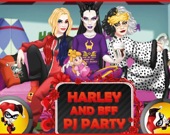 Харли и лучшие подружки: пижамная вечеринка