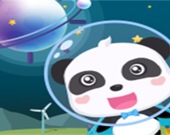 Малыш панда в космосе