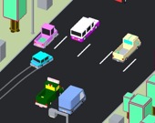 Вождение по полигональному шоссе