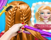 Заплетенные волосы: салон макияжа