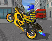 Симулятор полицейского мотоцикла 3D