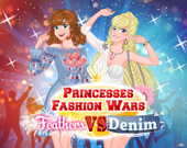 Модные войны принцесс: Перья против Джинсы
