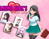 Аниме-девушки - Мемори-карточки