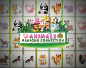 Маджонг-соединение с животными