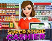 Кассир в супермагазине