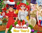 Новогодняя вечеринка принцесс